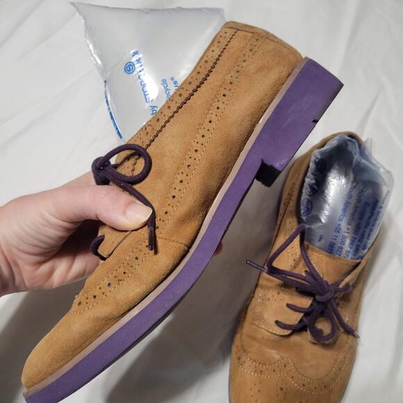 Lauren Ralph Lauren Imogen Leather Lace Up Shoes 8.5 - Picture 2 of 4